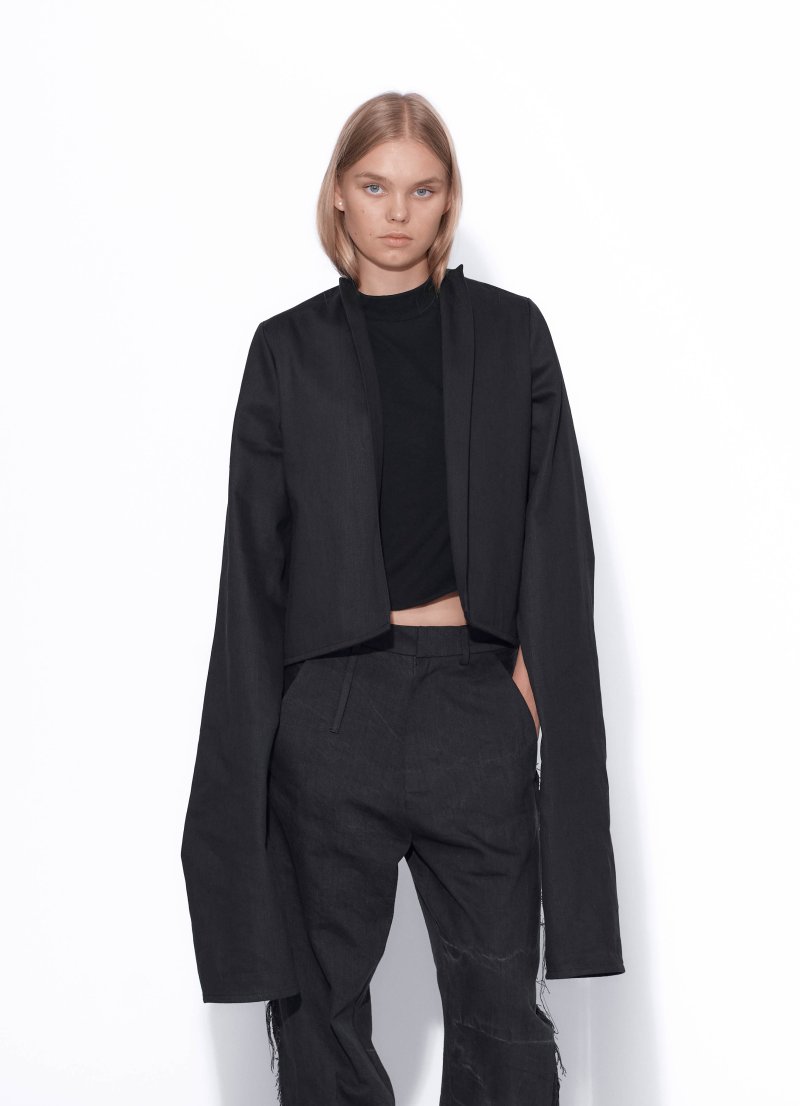 Dvě možnosti / selvage denim / black